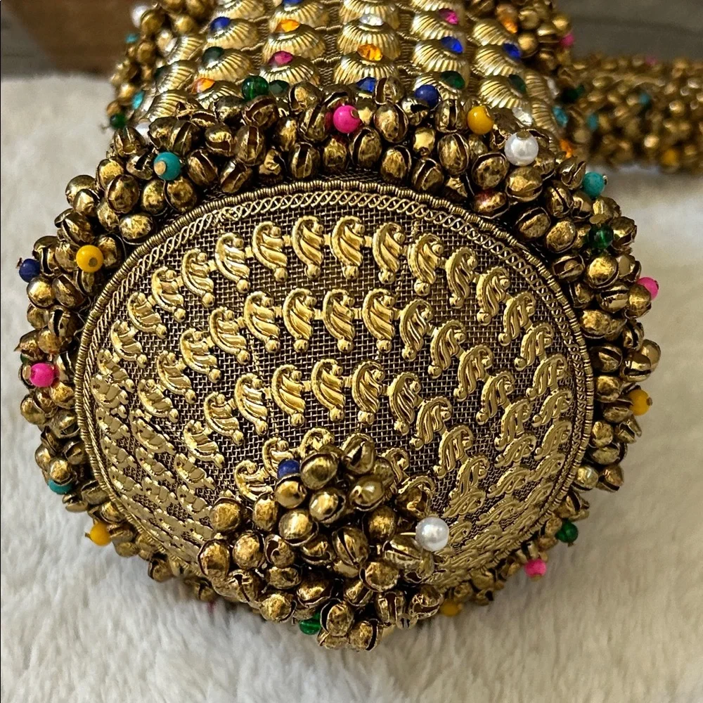 Ramla Bling Bling Handmade Beaded Crystal Bag Brand New! - Picture 10 of 10